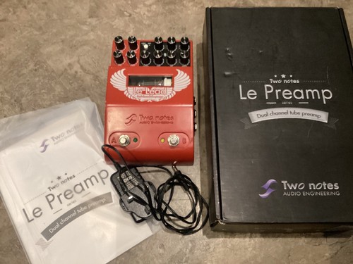 Two notes lead - notes, tube